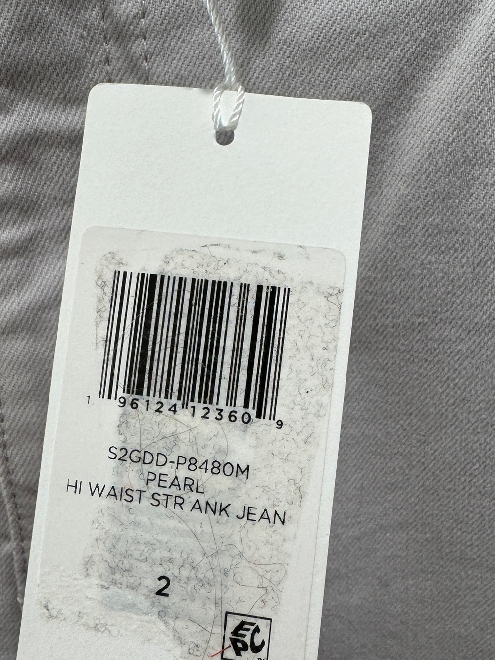 Eileen Fisher Organic Cotton Straight Ankle Jean - Picture 8 of 9